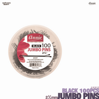 ANNIE Black Jumbo Pins 2¾-100pcs