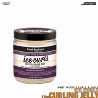 AUNT JACKIE'S CURLS & COILS Ice Curls Glossy Curling Jelly 15oz