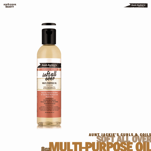 AUNT JACKIE'S CURLS & COILS Soft All Over Multi-Purpose Oil 8oz