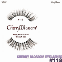 CHERRY BLOSSOM 100%Human Hair Eyelashes- #118