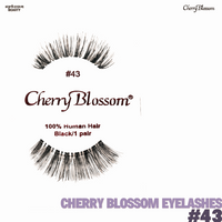 CHERRY BLOSSOM 100%Human Hair Eyelashes- #43