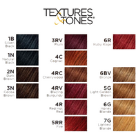 Clairol Textures And Tones Permanent Hair Color Dye Kit