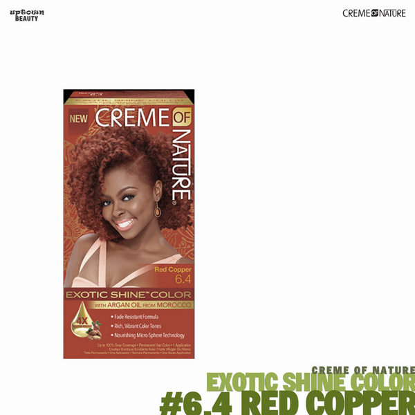 Creme Of Nature Exotic Shine Hair Color - #6.4 Red Copper