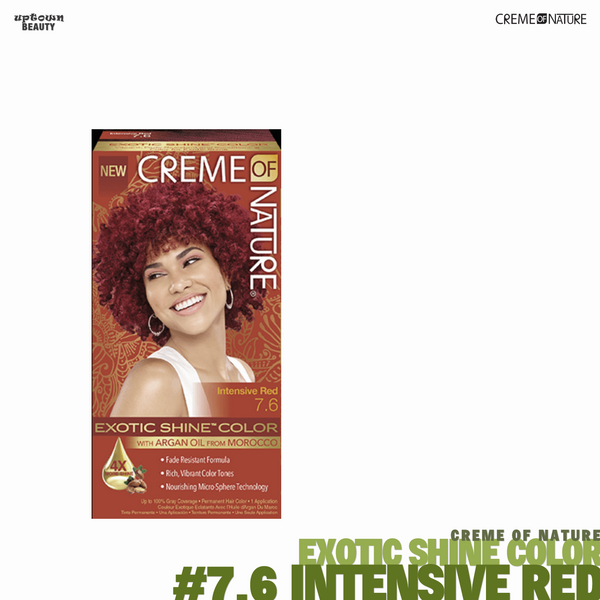 Creme Of Nature Exotic Shine Hair Color - #7.6 Intensive Red