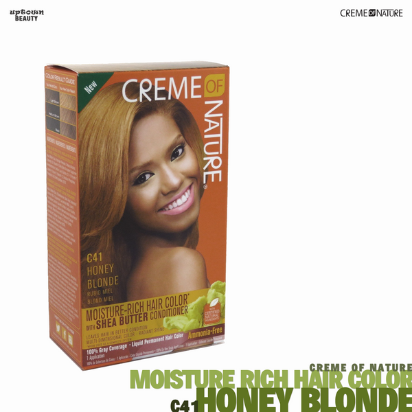 Creme Of Nature Moisture Rich Hair Color - C42 Light Golden Blonde