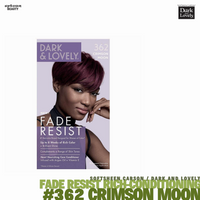 Dark and Lovely Fade Resist Rich Conditioning Hair Color #362 Crimson Moon