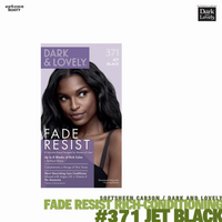 Dark and Lovely Fade Resist Rich Conditioning Hair Color #371 Jet Black