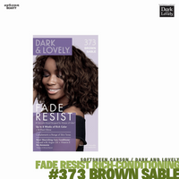 Dark and Lovely Fade Resist Rich Conditioning Hair Color #373 Brown Sable