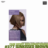 Dark and Lovely Fade Resist Rich Conditioning Hair Color #377 Sunkissed Brown