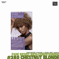 Dark and Lovely Fade Resist Rich Conditioning Hair Color #380 Chestnut Blonde