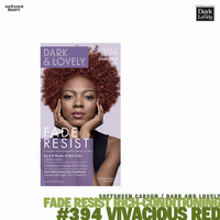 Dark and Lovely Fade Resist Rich Conditioning Hair Color #394 Vivacious Red