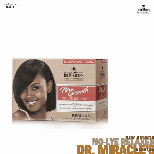Dr. Miracle's New Growth No-Lye Relaxer Kit, Regular