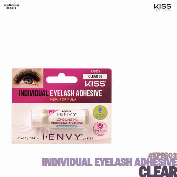 KISS Individual Eyelash Adhesive KPEG03-Clear