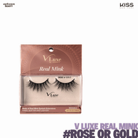 KISS V Luxe by I Envy Real Mink #-Rose or Gold