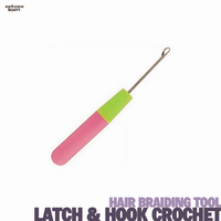 Latch & Hook Crochet Hair Braiding Tool