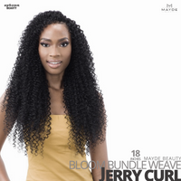 MAYDE BEAUTY Synthetic Bloom Bundle Weave #Jerry Curl 18 inches