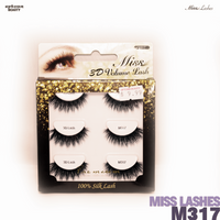 Miss Lashes 3D Volume False Eyelash - M317-3PCS