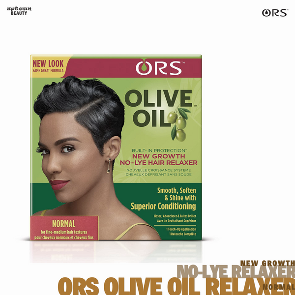 ORS Olive Oil Build-In Protection New Growth No-Lye Hair Relaxer - Normal