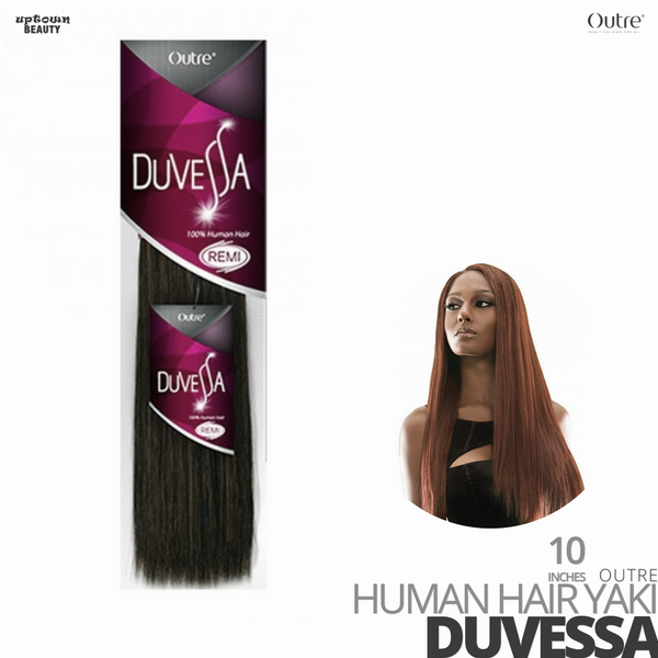 [BUY 1 GET 1]OUTRE 100% Human Weave Hair Yaki DUVESSA-#10 inches
