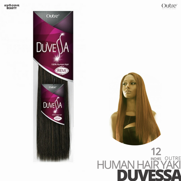 [BUY 1 GET 1]OUTRE 100% Human Weave Hair Yaki DUVESSA-#12 inches