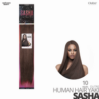 OUTRE 100% Human Weave Hair Yaki SASHA-#10 inches