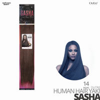 OUTRE 100% Human Weave Hair Yaki SASHA-#14 inches