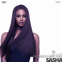 OUTRE 100% Human Weave Hair Yaki SASHA-#16 inches