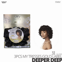 OUTRE Human Bundle- My Tresses Gold Label -# Deeper Deep 12 inches