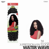 Outre Synthetic Hair Crochet Braids X-Pression Braid Water Wave Loop 14 inch