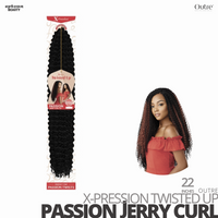 Outre Crochet Braids X-pression Twisted Up Passion Jerry Curl 22 inches
