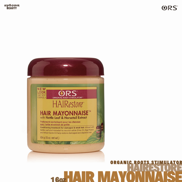 Organic Root Stimulator Oilive Oil Hairestore Hair Mayonnaise 16oz