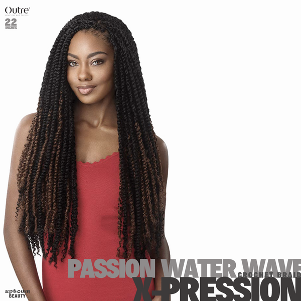 Outre Crochet Braids X-Pression Twisted Up Passion Water Wave 24 inches
