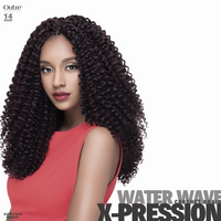 Outre Synthetic Hair Crochet Braids X-Pression Braid Water Wave Loop 14 inch