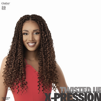 Outre X-Pression Twisted Up Synthetic BOHO WAVY BOMB TWIST 20 inch