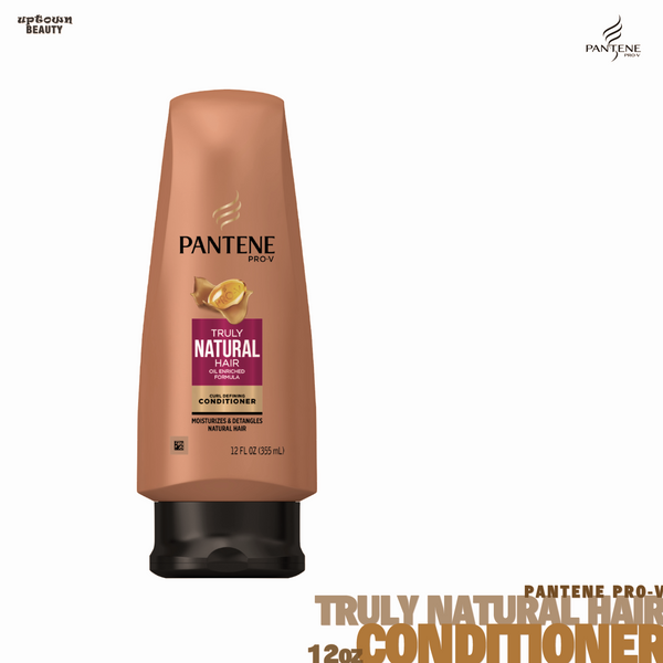 Pantene Pro-V Truly Natural Hair Oil Enriched Formula Curl Defining Conditioner 12oz