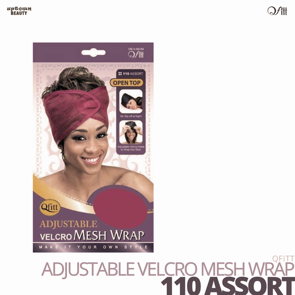 QFITT - Adjustable Velcro Mesh Wrap #110 Assort