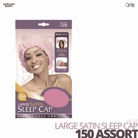 QFITT - Large Satin Sleep Cap #150 Assort
