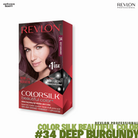 REVLON Color-silk Beautiful Color Permanent Color #34 Deep Burgundy