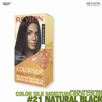 REVLON Color-silk Moisture-Rich Color Permanent Color #21 Natural Black