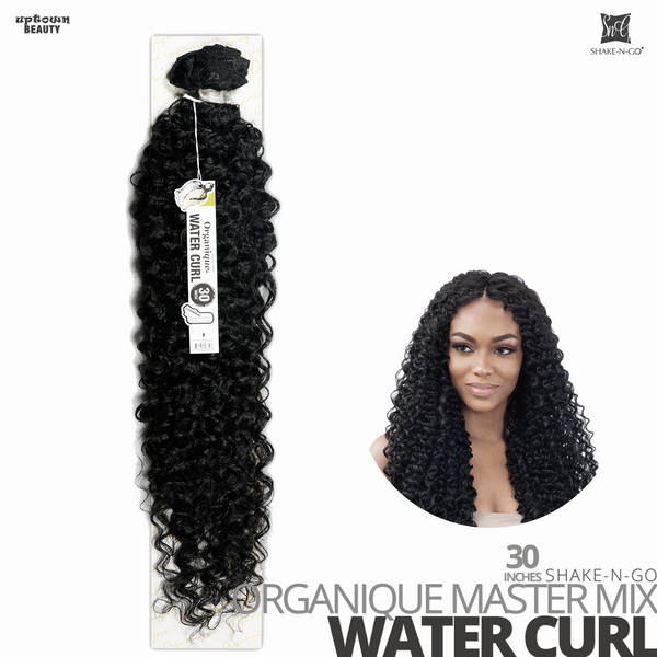 SHAKE-N-GO Organique Mastermix Synthetic Bundle Weave #Water Curl 30 inches