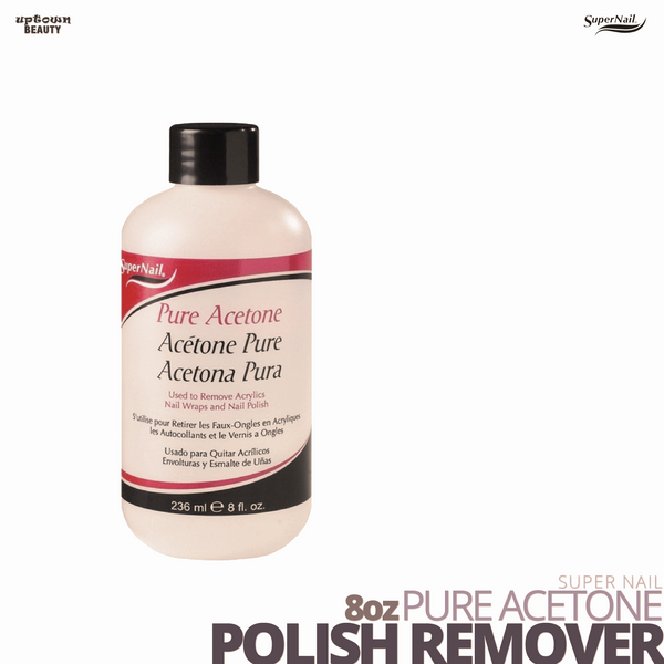 SUPER NAIL Pure Acetone Polish Remover # 8 oz