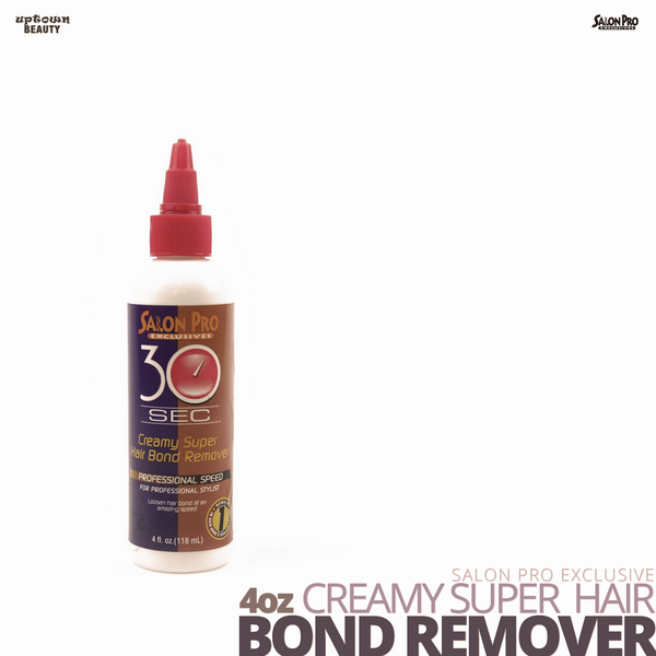 Salon Pro Exclusive Hair Bonding Glue 30-SEC Creamy Super Hair Bond Glue Remover # 4oz