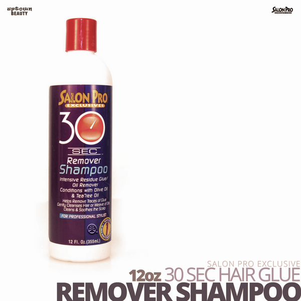 Salon Pro Exclusive Hair Bonding Glue 30-SEC Hair Bond Glue Remover Shampoo # 12oz