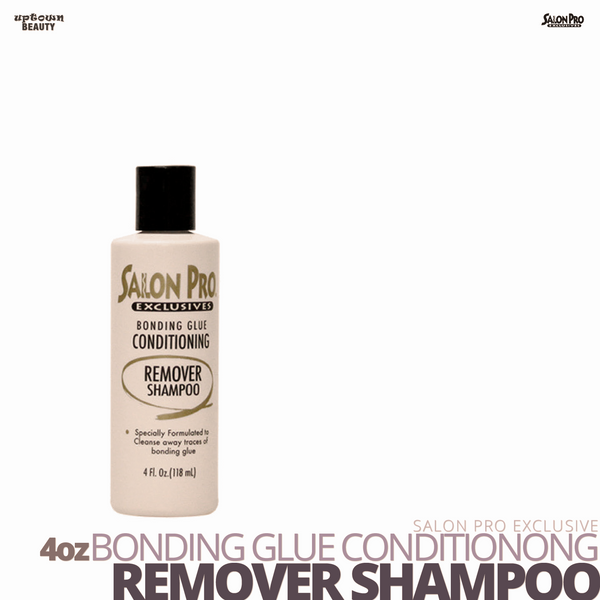 Salon Pro Exclusive Hair Bonding Glue Conditioning Remover Shampoo # 4oz