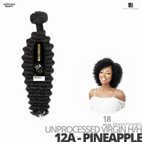 Sensationnel Bare&Natural Unprocessed Virgin Human Hair #12A -Pineapple- #18 inches