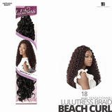 Sensationnel Lulutress Crochet Braids #Beach Curl 18 inches