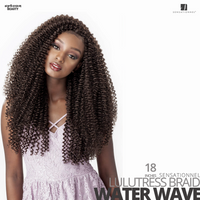 Sensationnel Lulutress Crochet Braids #Water Wave 18 inches