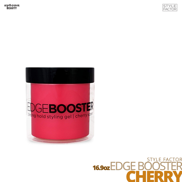 Style Factor Edge Booster Strong Hold Water-Based Pomade # 16.9oz # Cherry