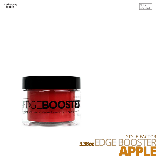 Style Factor Edge Booster Strong Hold Water-Based Pomade # 3.38oz # Apple