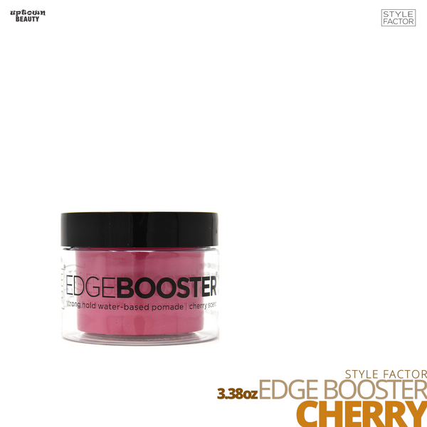 Style Factor Edge Booster Strong Hold Water-Based Pomade # 3.38oz # Cherry